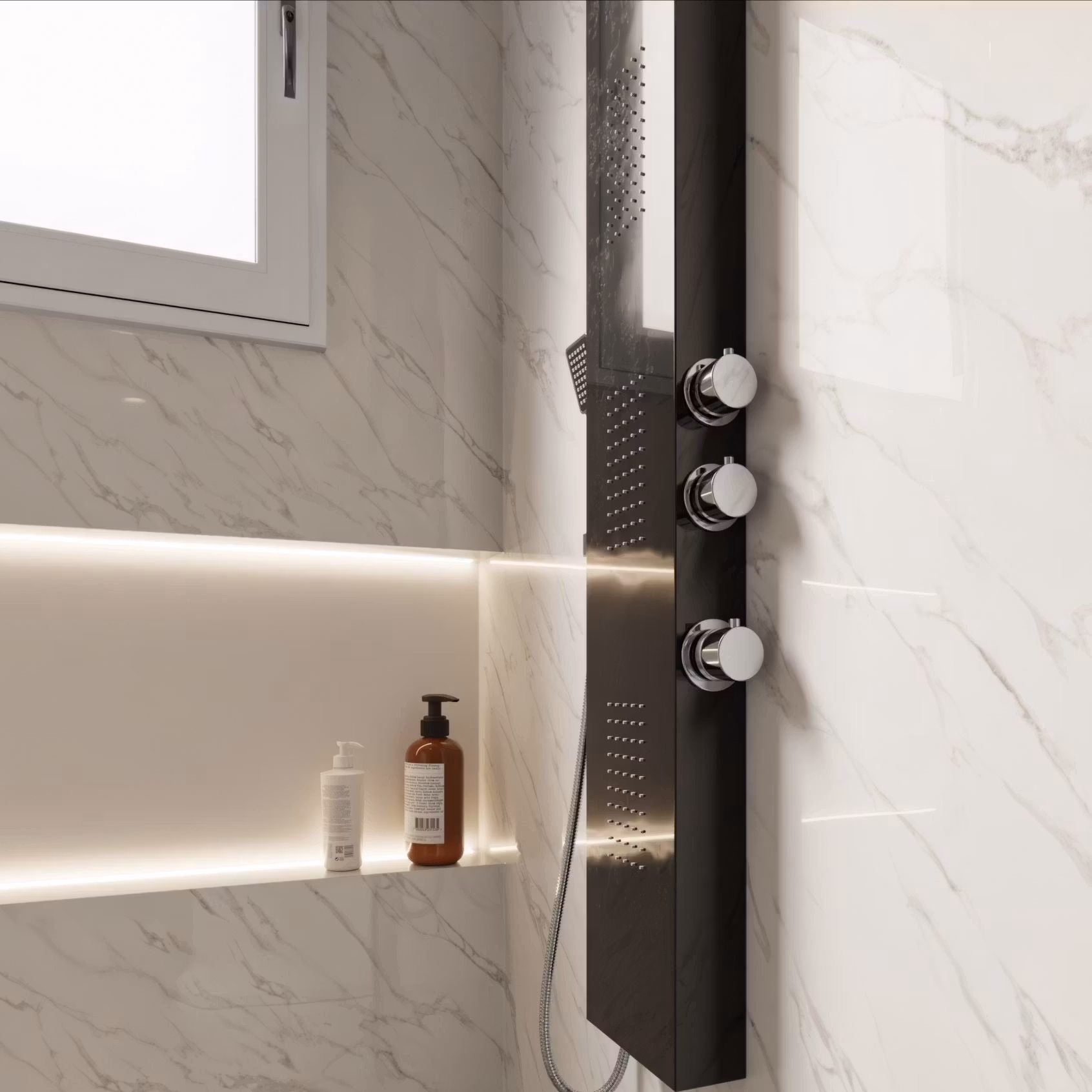 Dekorplast Marmor NG31 – Hvid