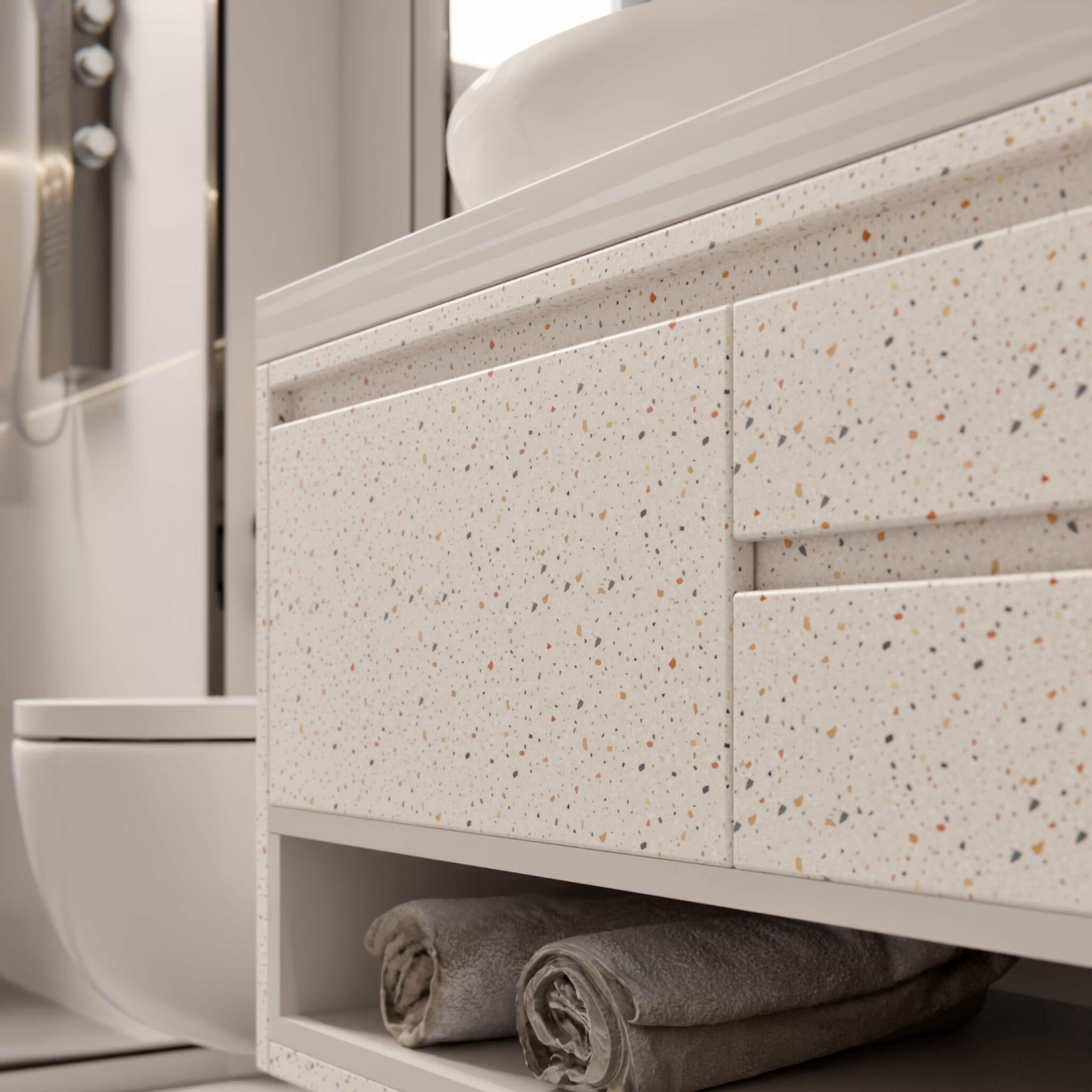 Dekorplast Marmor NE29 – Flerfarvet