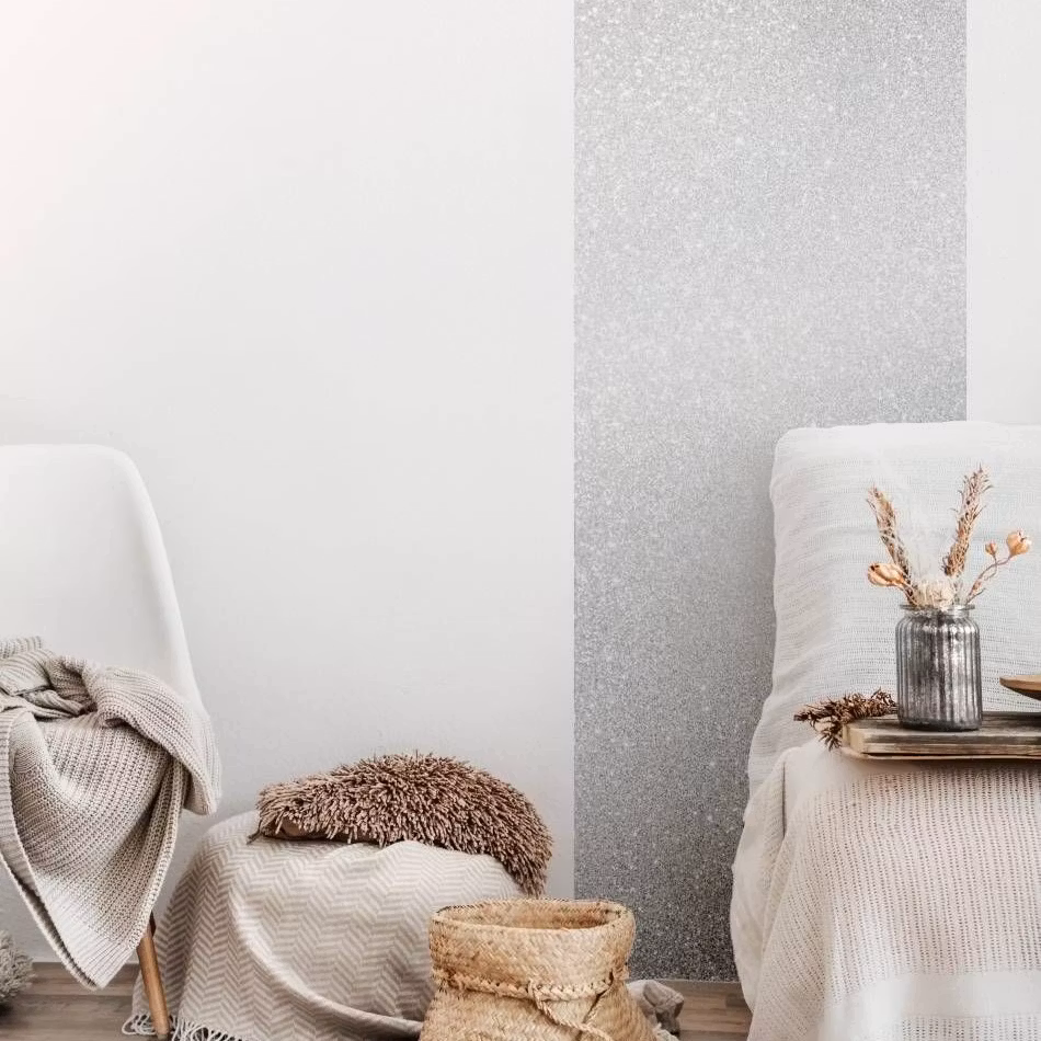 Dekorplast R7 – Sølv Glitter