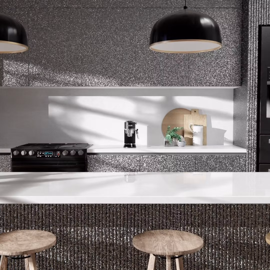 Dekorplast R7 – Sølv Glitter