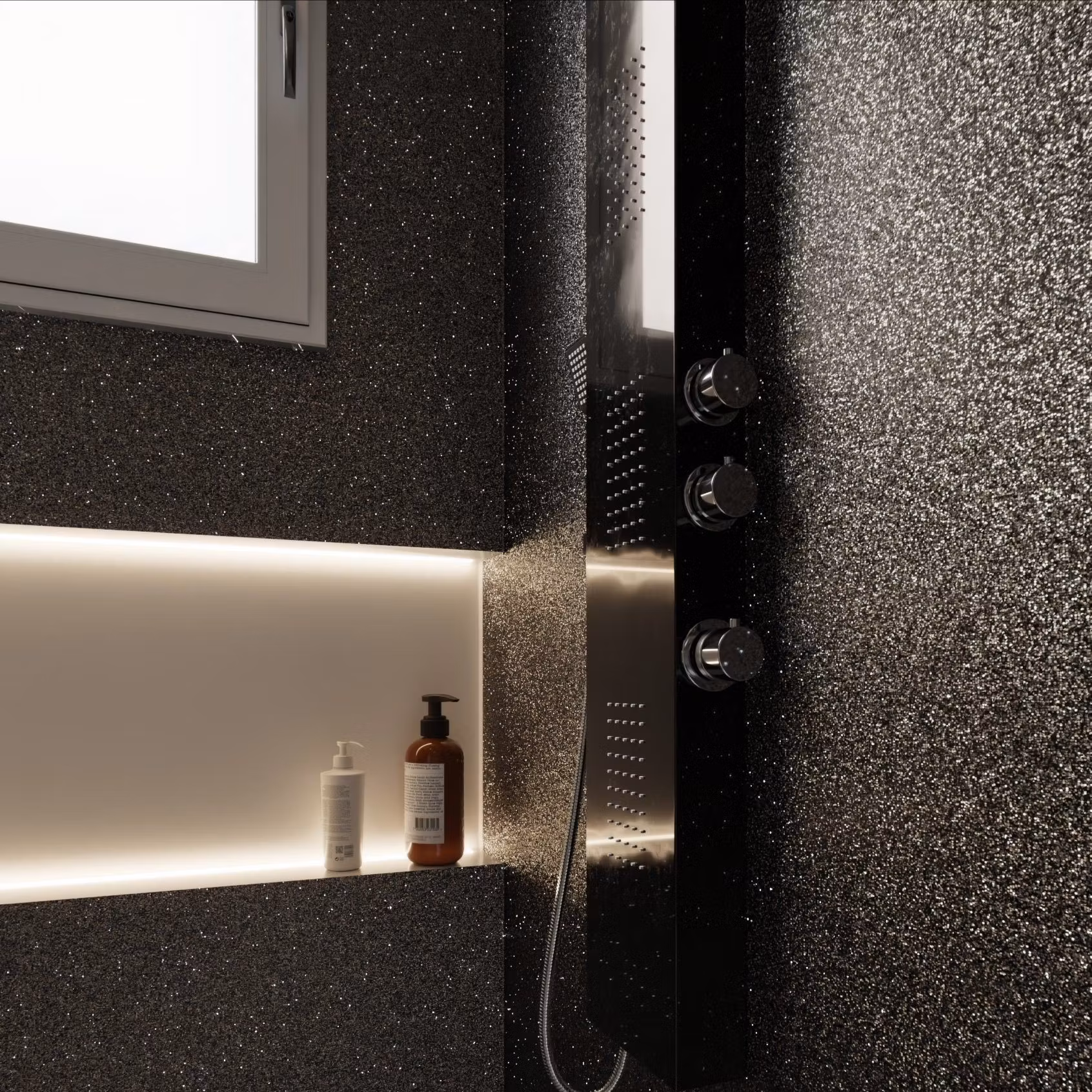 Dekorplast R7 – Sølv Glitter