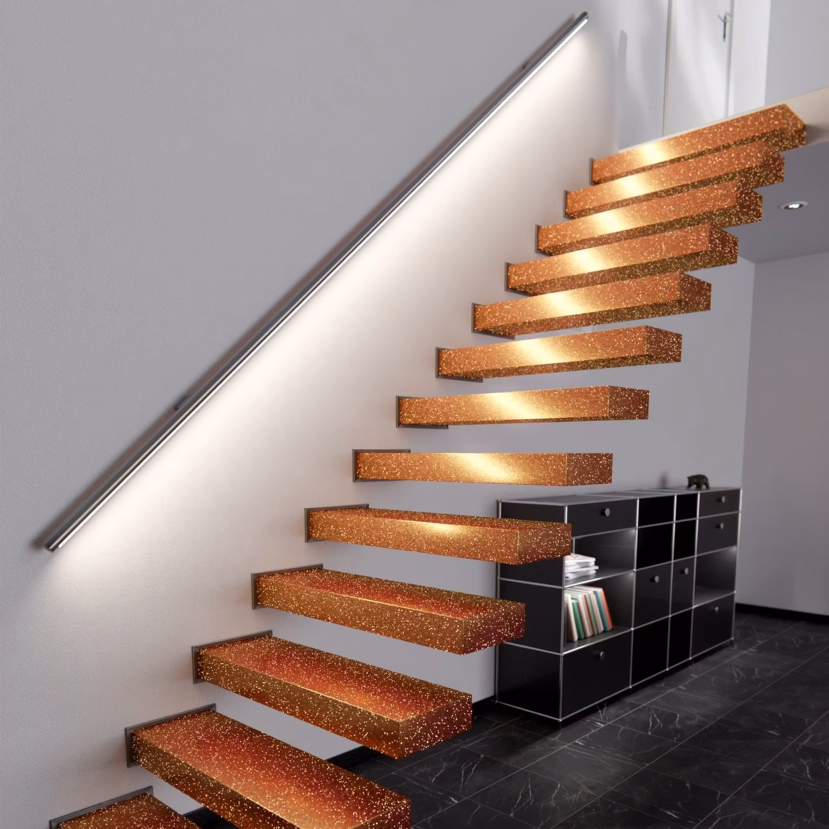 Dekorplast R10 – Kobber Glitter