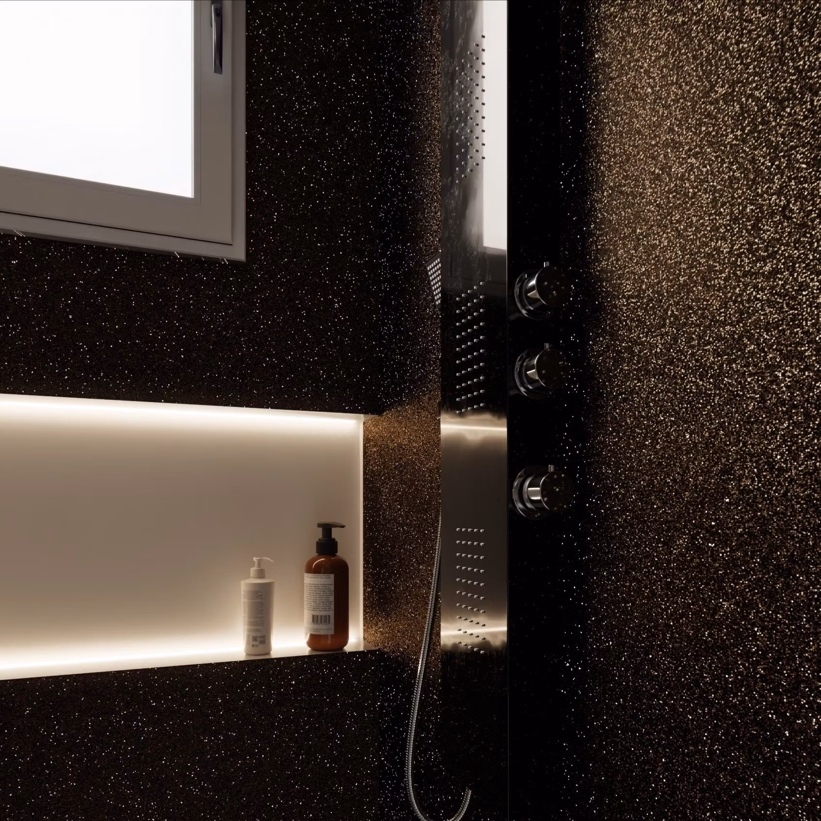 Dekorplast R16 – Mokka Glitter