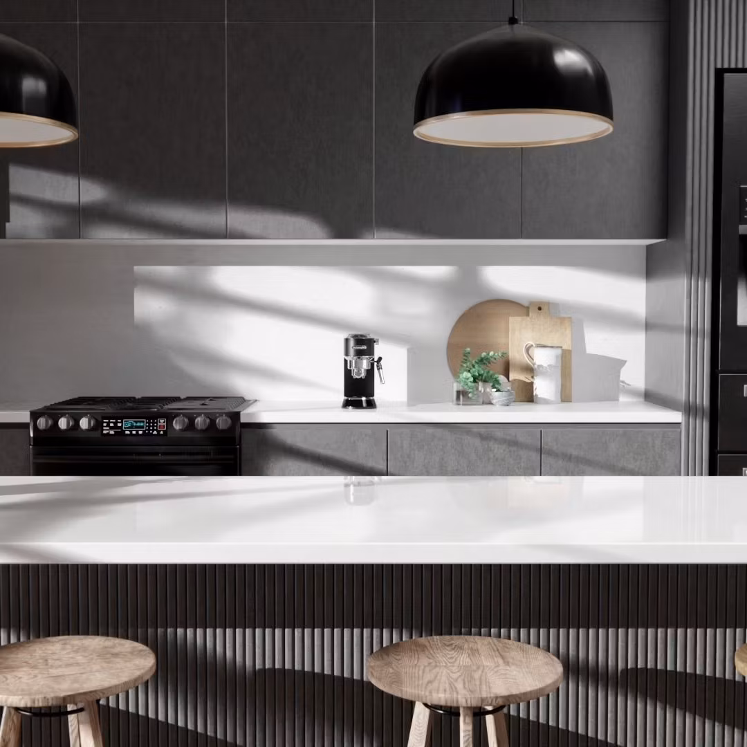 Dekorplast U10 - Svart Stål