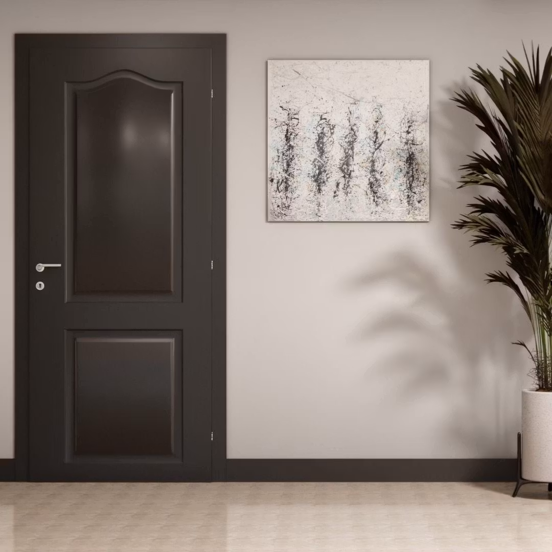 Dekorplast J5 - Sort Lakeret