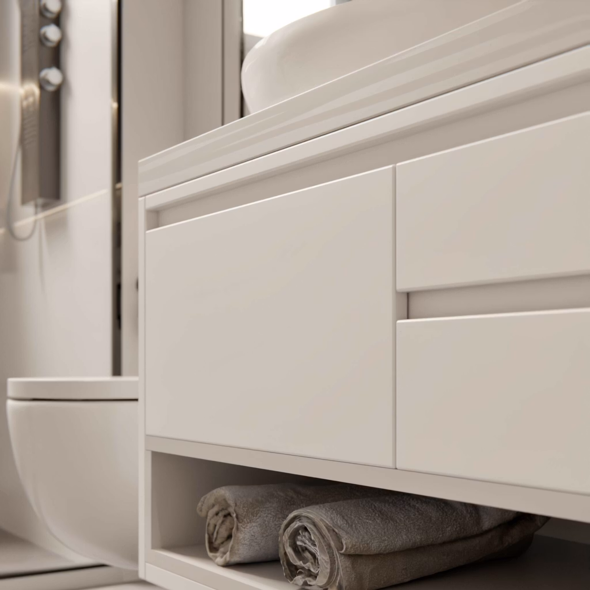 Dekorplast J4 - Lakeret Hvid