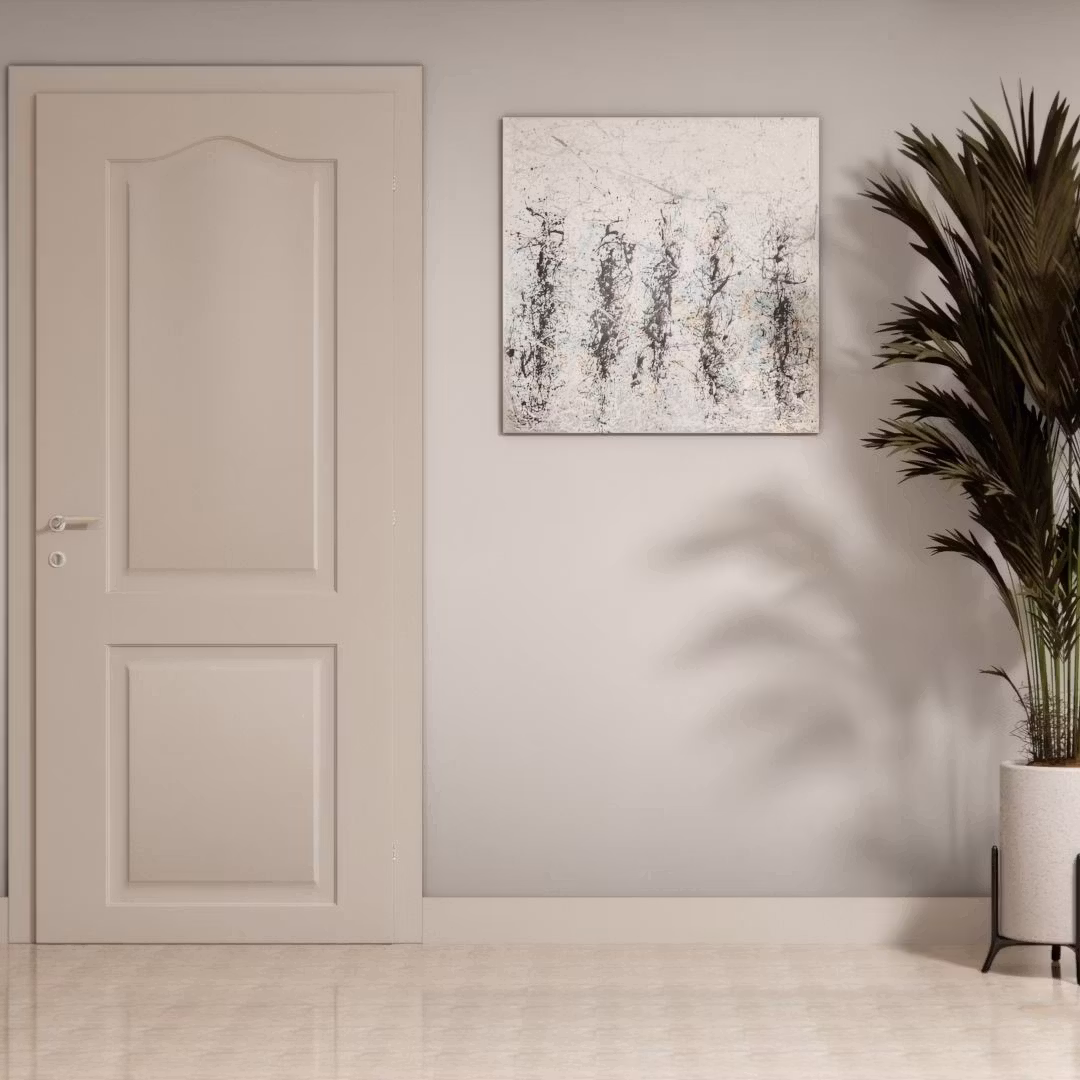 Dekorplast K7 - Cremefarvet Grå