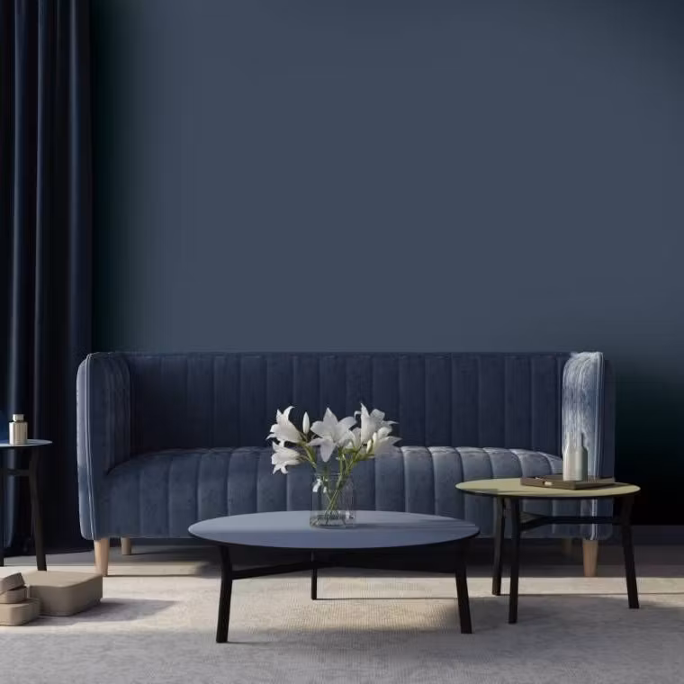 Dekorplast M6 - Stålfarvet Blå