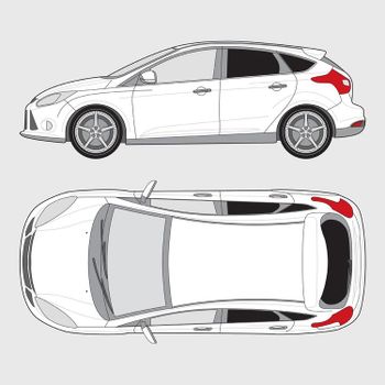 Ford Focus 5-dörrar | 2010-2015