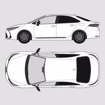 Toyota Corolla 4-dörrar | 2019-