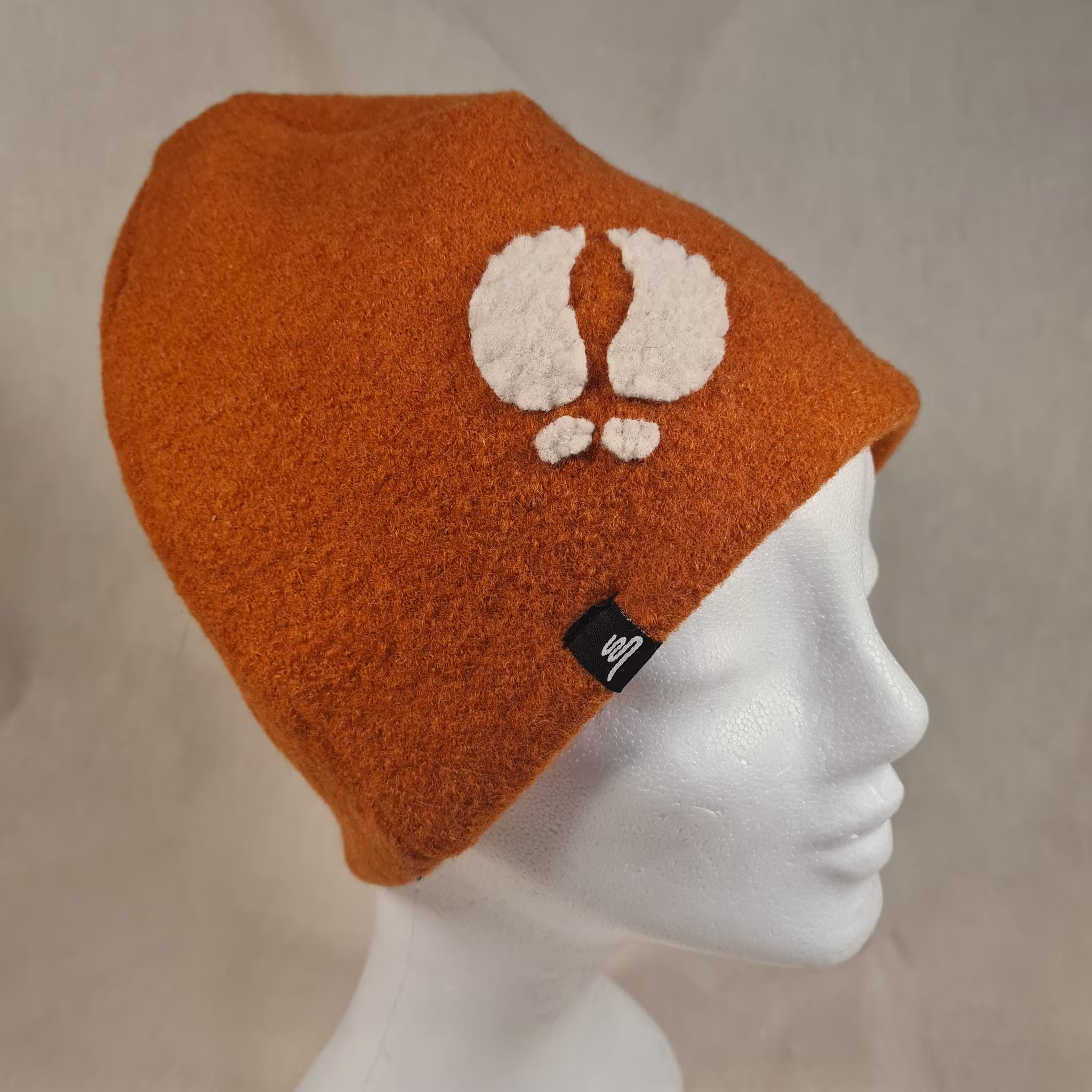 Ullmössa orange, renspår, 2 sömmar stl S
