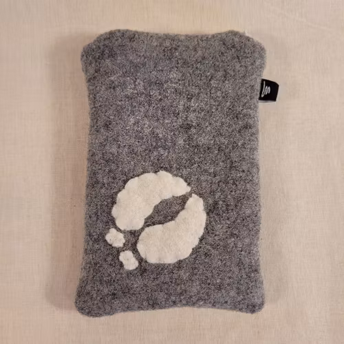 Mobilfodral ljusgrå 11x16,5