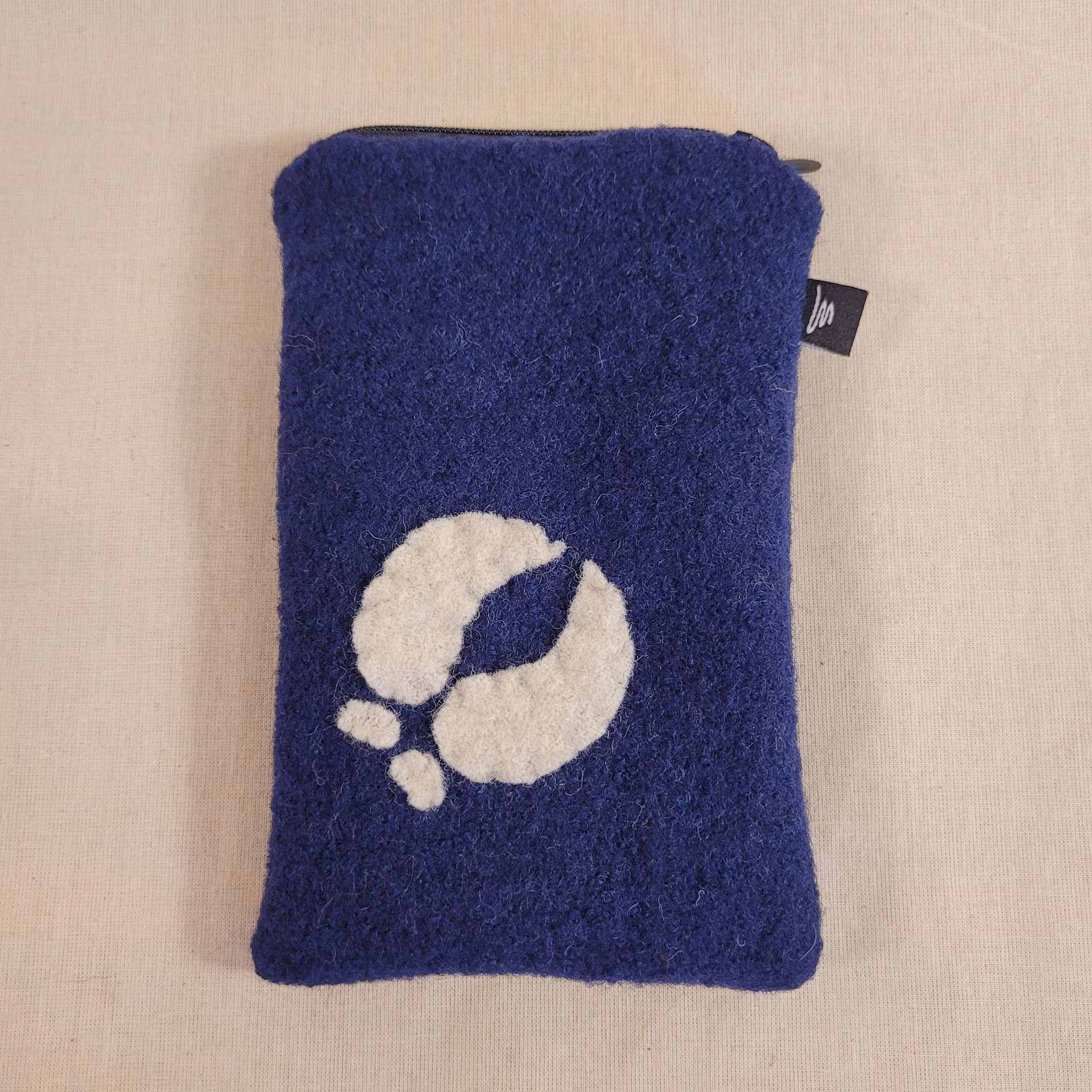 Mobilfodral marinblå 11x16,5