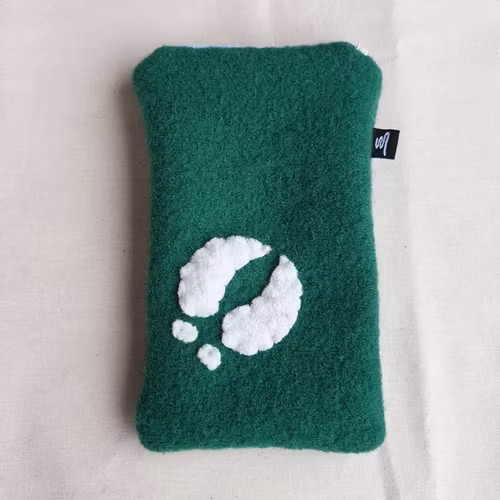 Mobilfodral skogsgrön 11x16,5