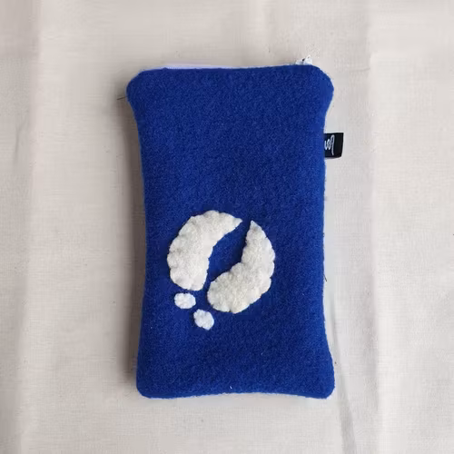 Mobilfodral blå 11x16,5