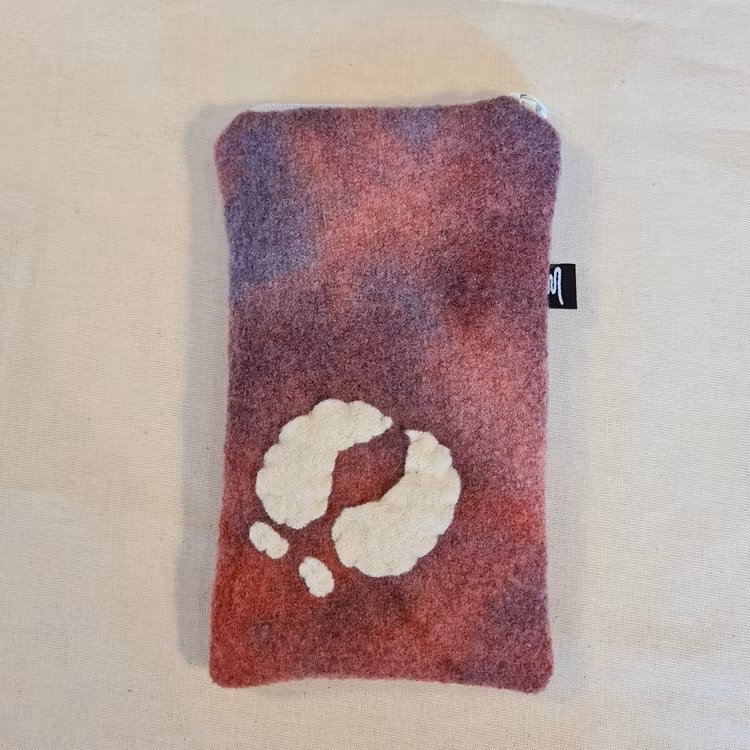 Mobilfodral batikrosa 11x18,5