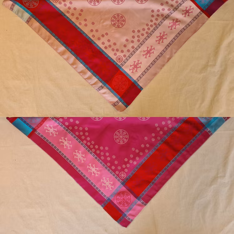 Hearvvaliidni 2111 A  ½ vit-cerise