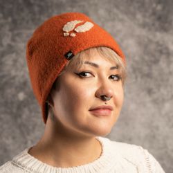 Ullmössa orange, renspår