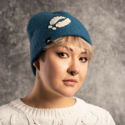 Ullmössa turkos, renspår
