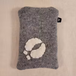 Mobilfodral ljusgrå 11x18,5