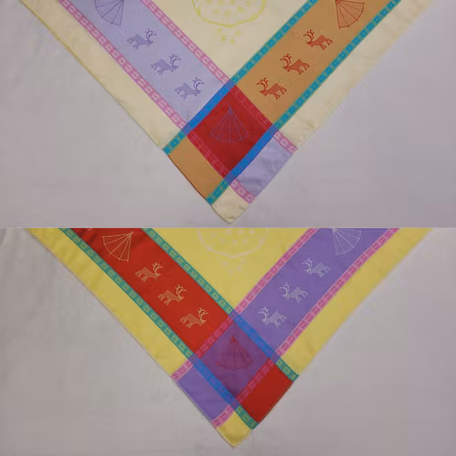 Lávvoliidni 2304C ½  vit-gul