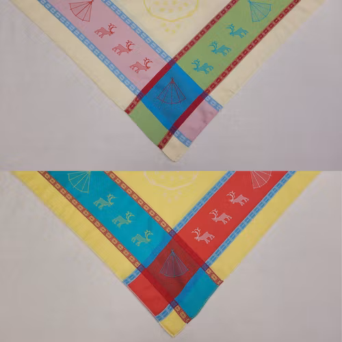 Lávvoliidni 2304D ½  vit-gul