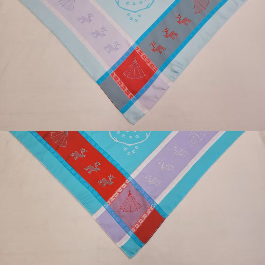 Lávvoliidni 2306C ½  vit-mint