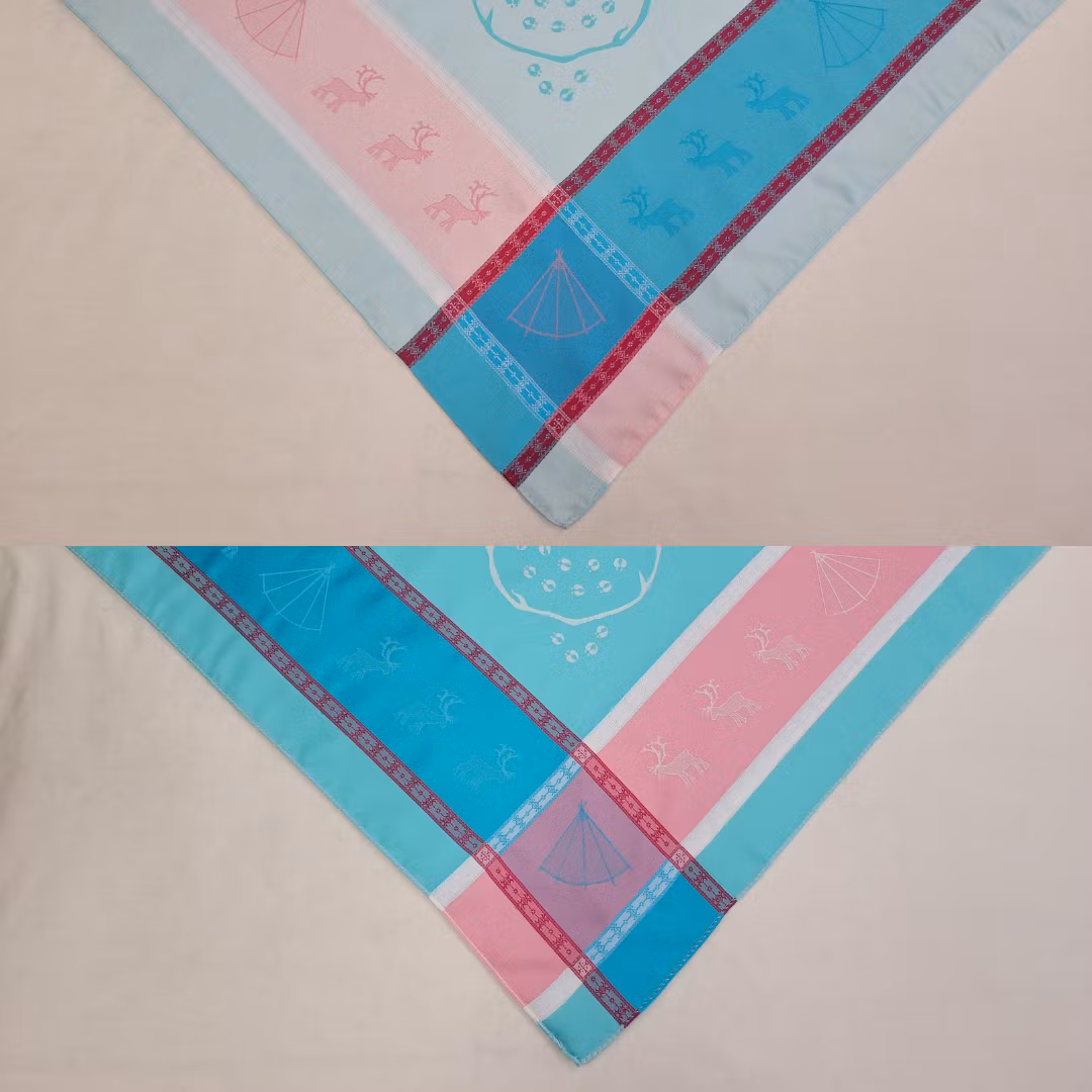 Lávvoliidni 2306D ½  vit-mint