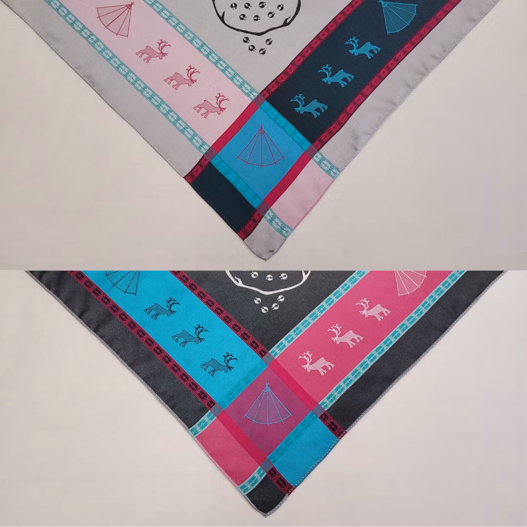 Lávvoliidni 2308D ½  vit-svart
