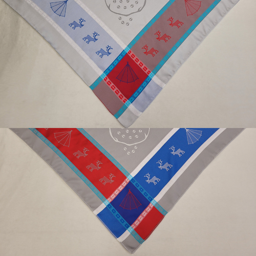 Lávvoliidni 2312C ½  vit-grå