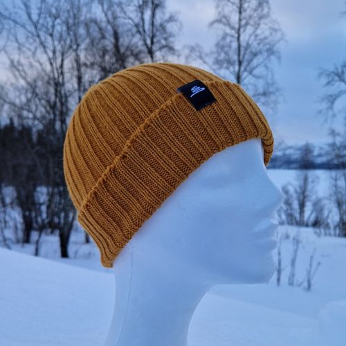 Ribbad Beanie, saffran