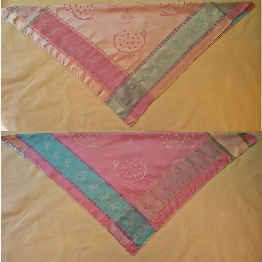 Lávvoliidni 2405B ½ vit-rosa