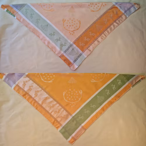 Lávvoliidni 2406A ½ vit-orange