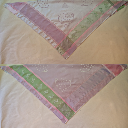 Lávvoliidni 2407C ½ vit-ljuslila