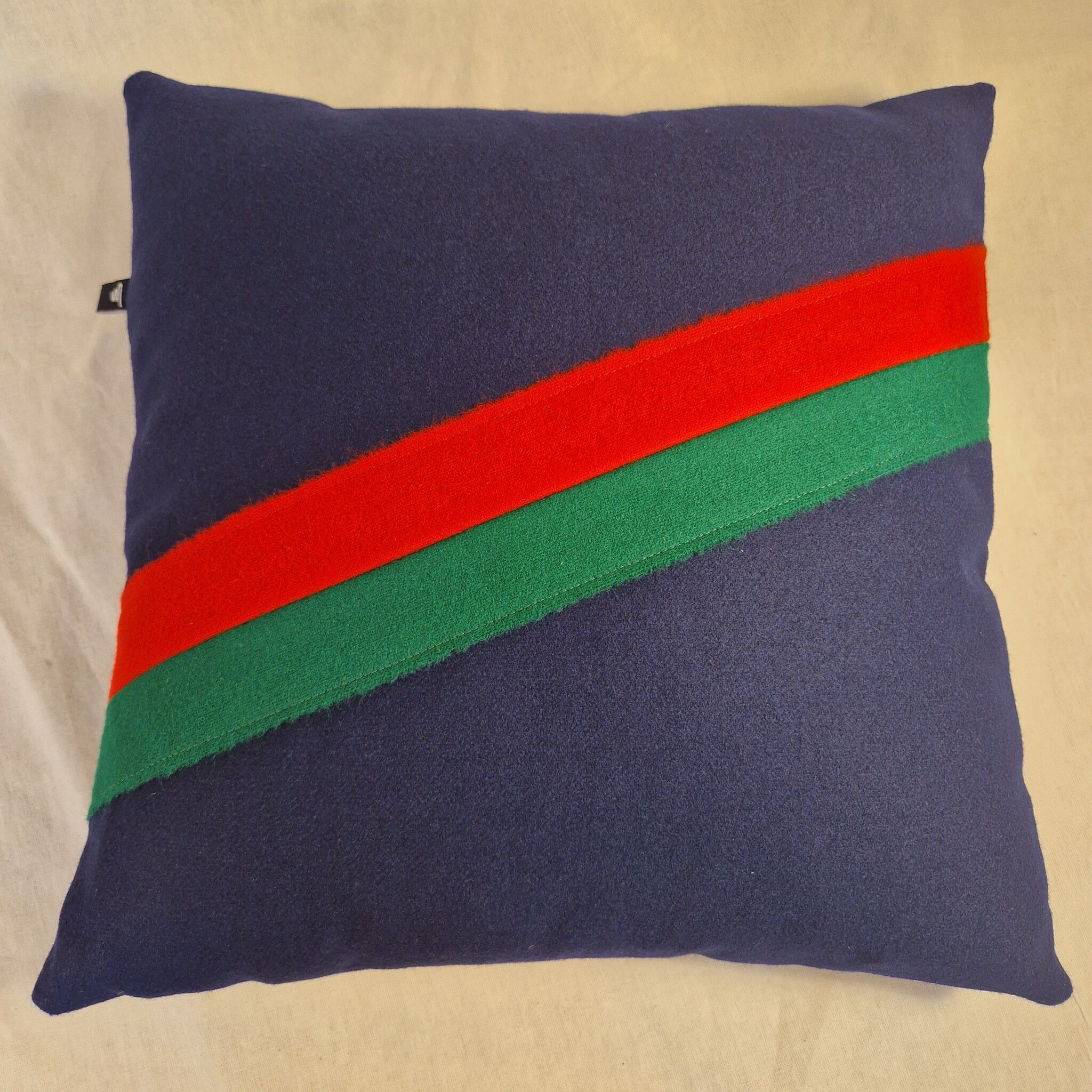 Kudde Marinblå 40x40