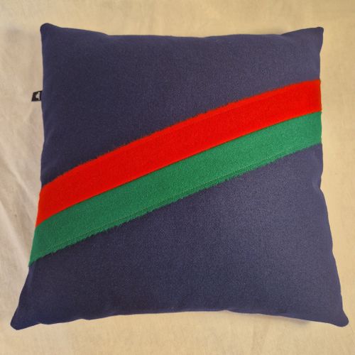 Kudde Marinblå 40x40