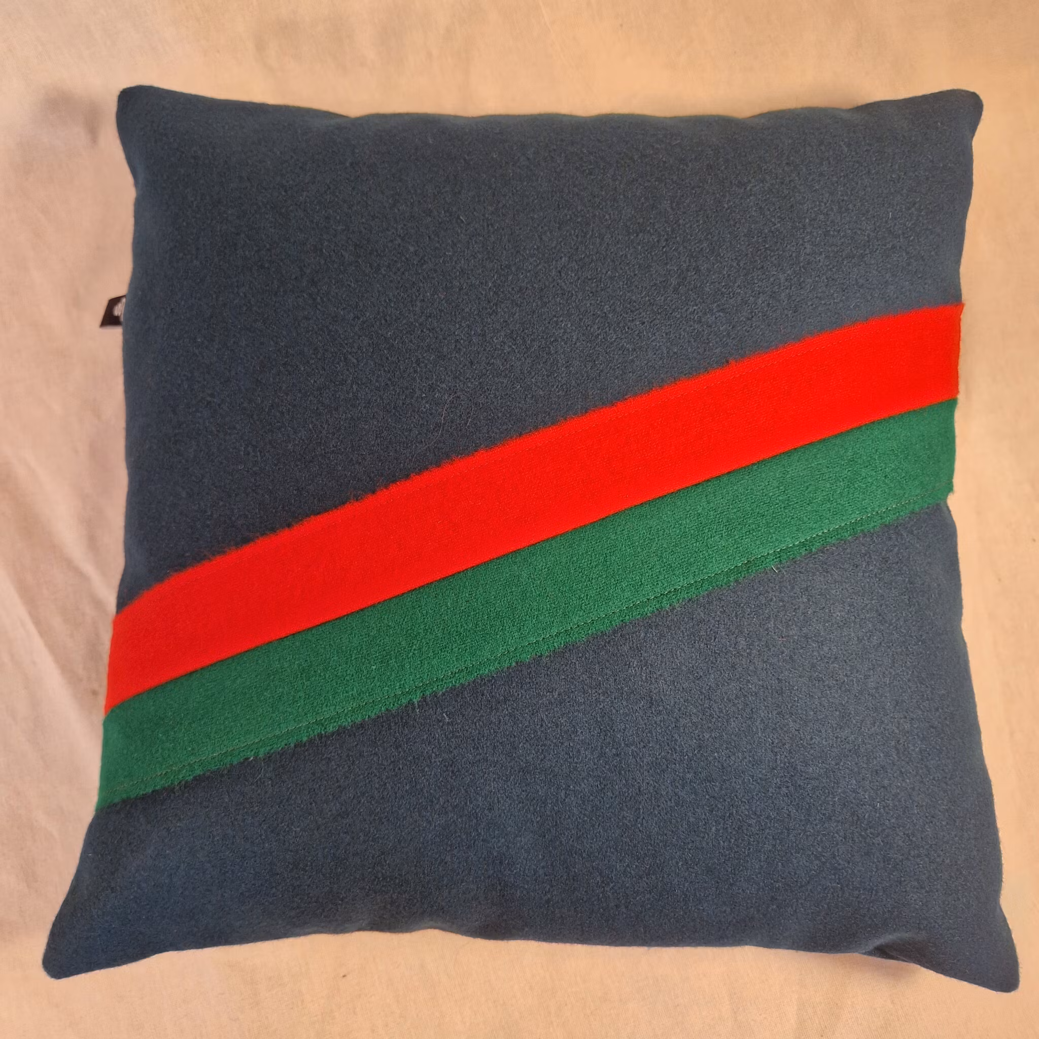 Kudde Flaskgrön 40x40