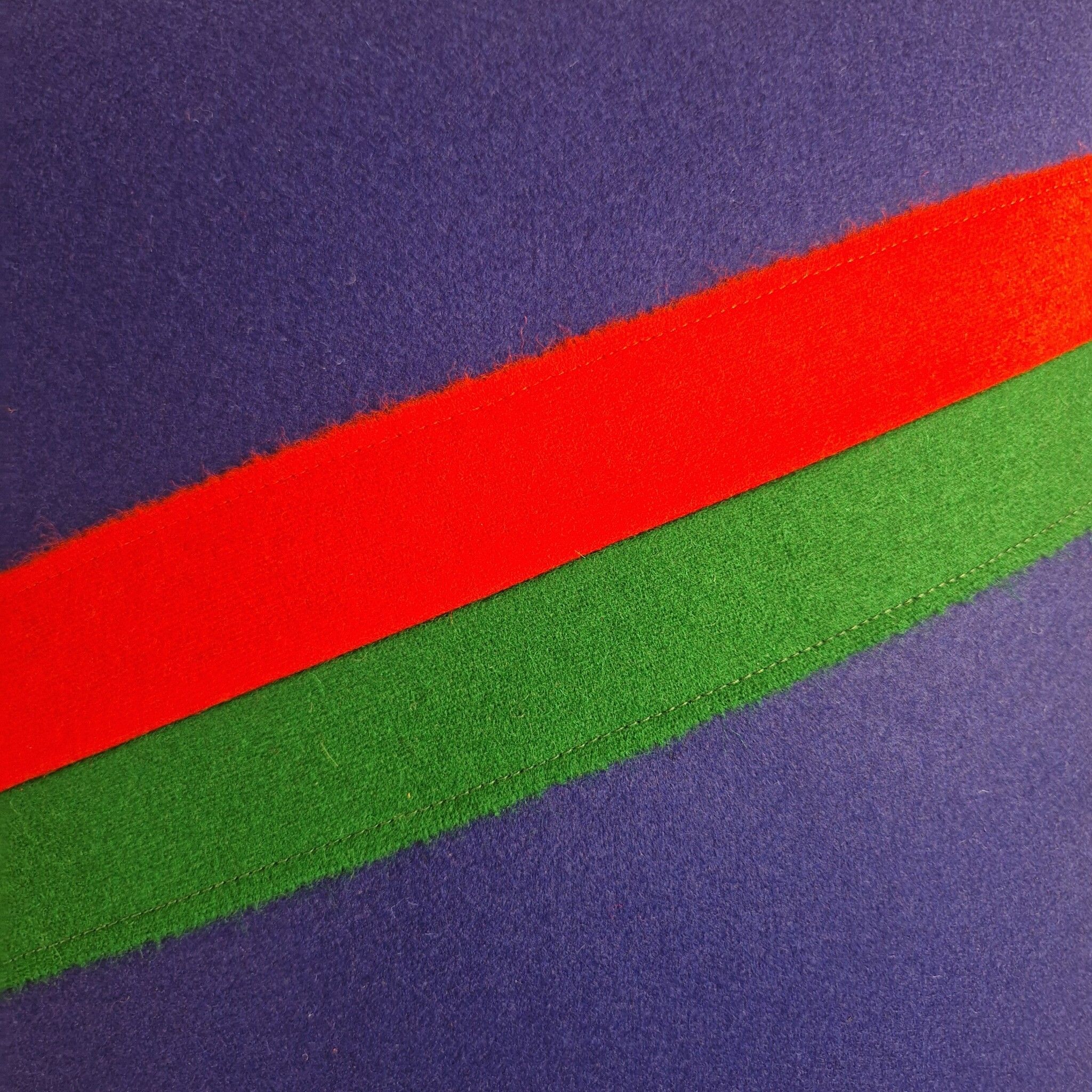 Kudde Klarblå 40x40