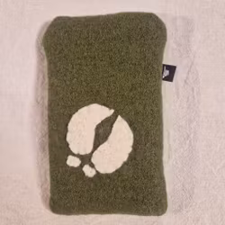 Mobilfodral gräsgrön 11x16,5