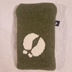 Mobilfodral gräsgrön 11x18,5