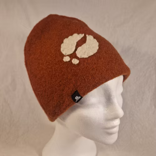 Ullmössa terracotta, renspår, 2 sömmar, stl M