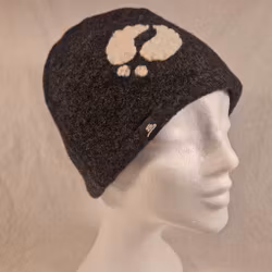 Ullmössa mörkgrå, renspår, 2 sömmar, stl M