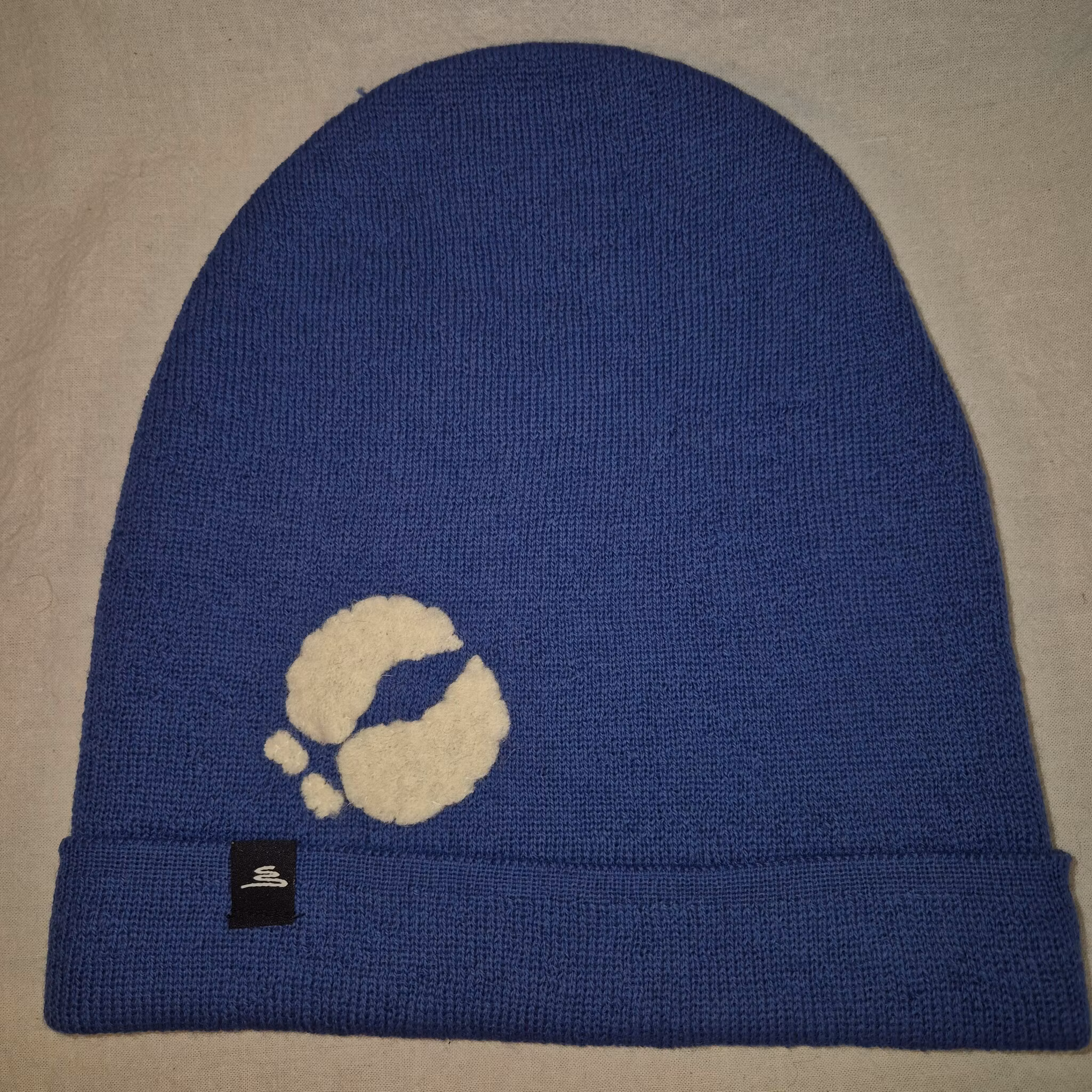 Toppluva Blå, renspår