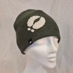 Ullmössa grön, renspår