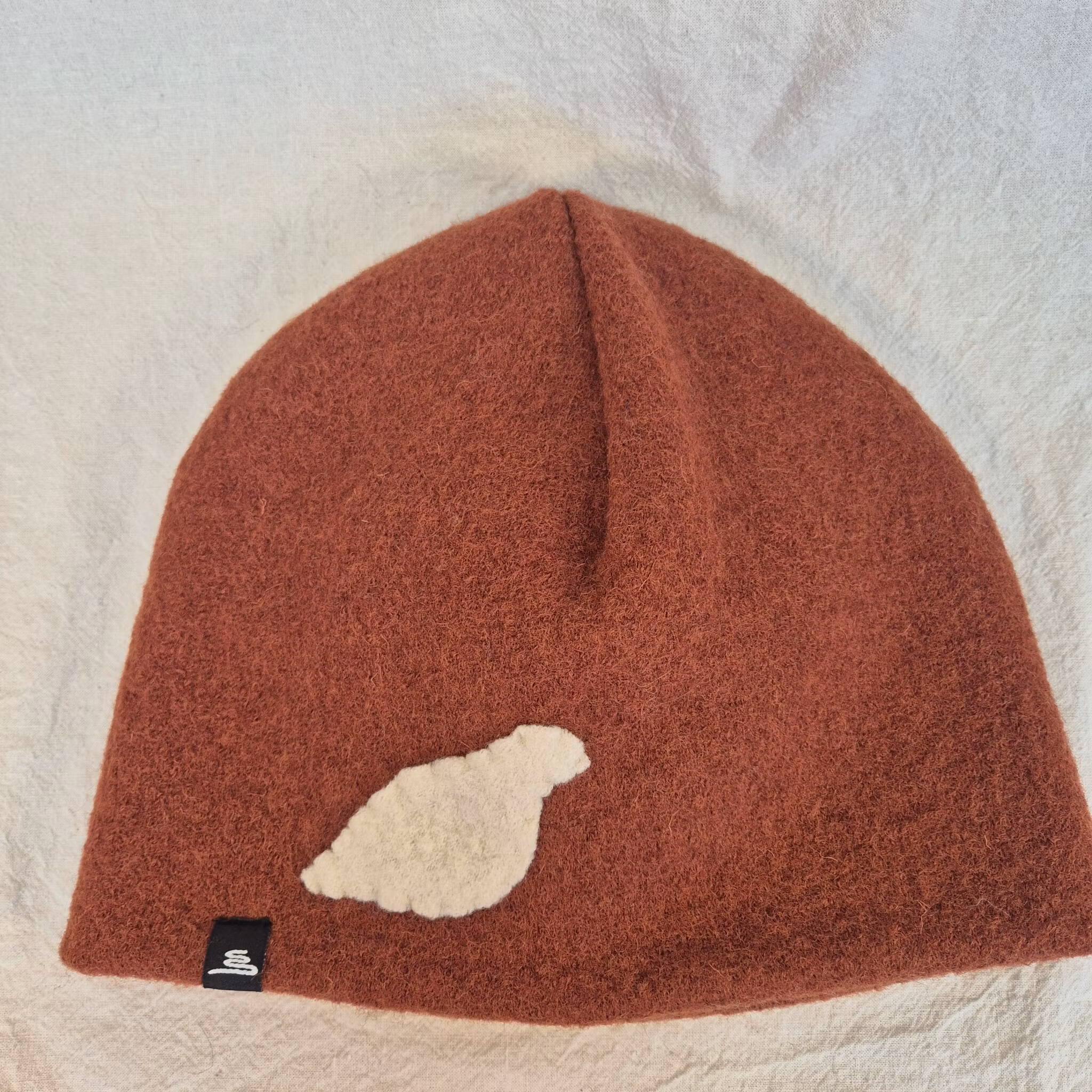 Ullmössa ljus rost, ripa