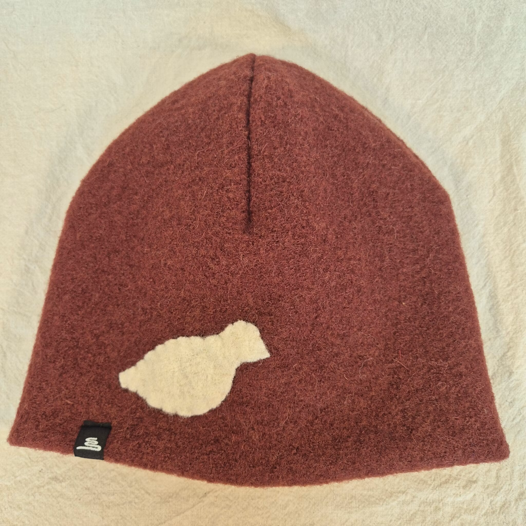 Ullmössa mörk rost, ripa