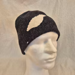 Ullmössa mörkgrå, ripa