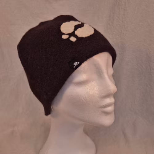 Ullmössa brun, renspår, 2 sömmar, stl S