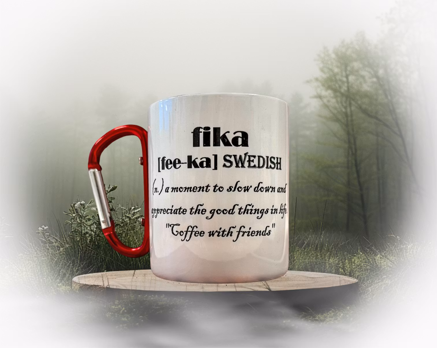 Rostfritt mugg/Fika