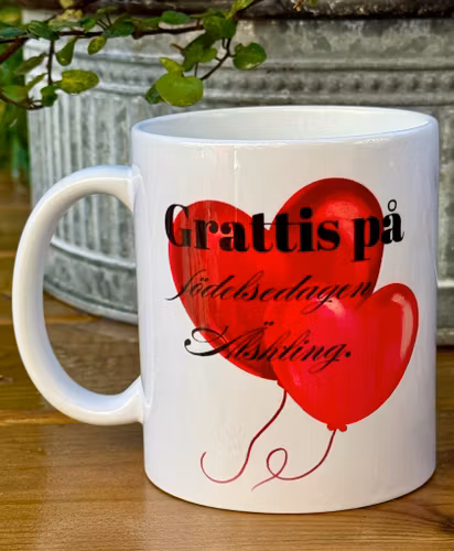 Mugg/ Grattis på födelsedagen Älskling